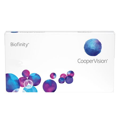 Lente De Contacto Biofinity Con Graduación Cooper Vision -5