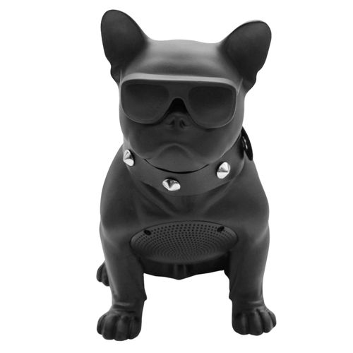 Bocina bulldog frances bloutooth Misik negro ms290