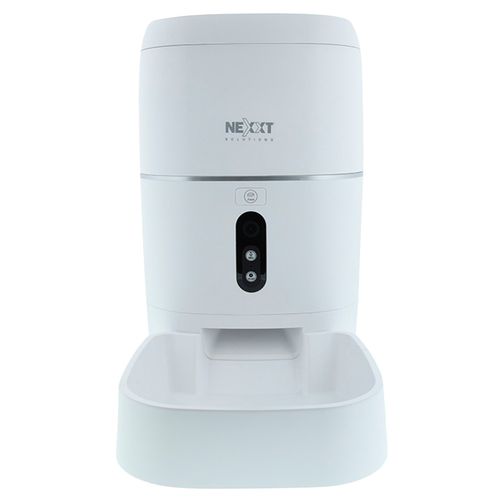 Dispensador inteligente de alimento para mascotas Nexxt blanco nha-p610
