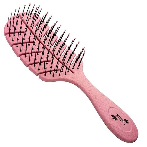 Cepillo Para Cabello Timco Orgánico Rosa ECO-CR