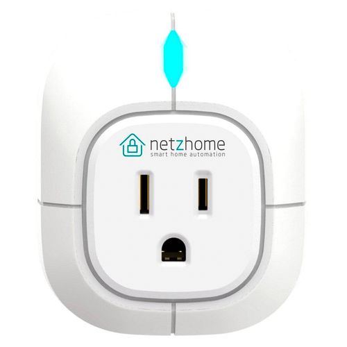 Enchufe inteligente netzhome wi-fi con sirena blanco wp01