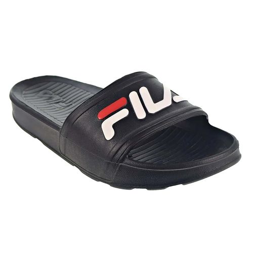 Sandalia Para Dama Fila Sleek Slide Lt Negro 5SM00002-014