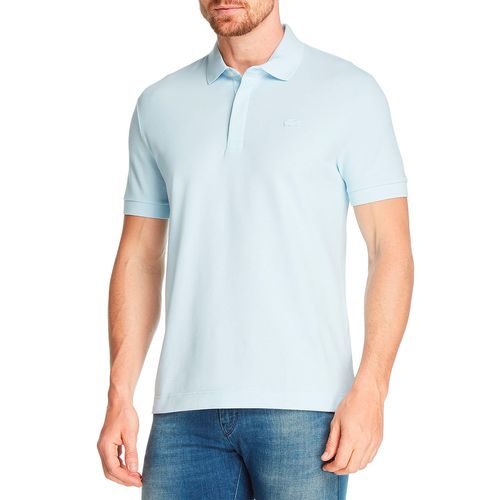 Playera Tipo Polo Para Caballero Lacoste Azul Cielo PH5522-T01