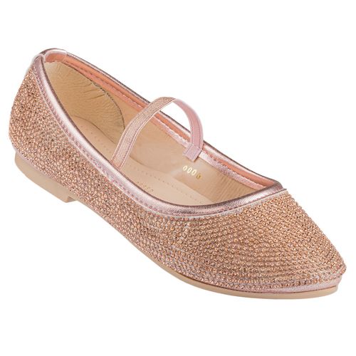 Zapato casual para niña My Things oro rosado 3000