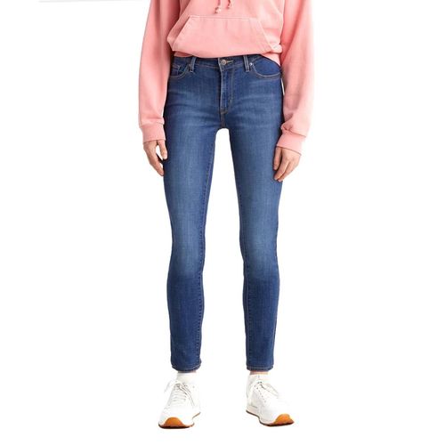 Pantalón de mezclilla para dama Levi's marine overboard 18881-0562