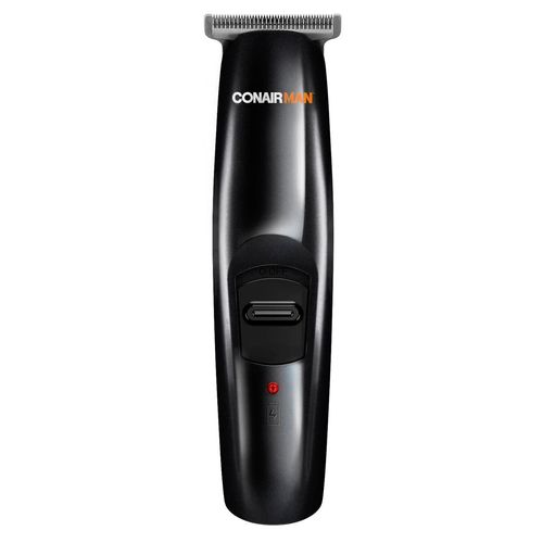 Recortadora recargable Conair cromada negra gmt10bes