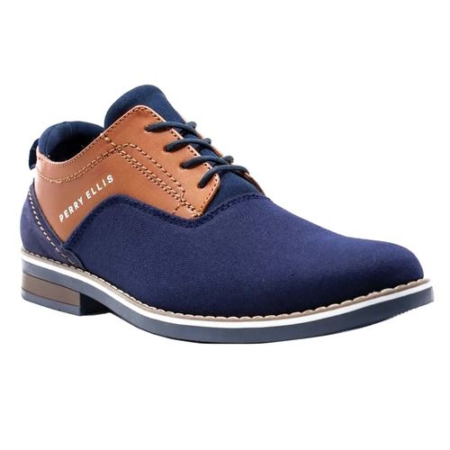 Zapato casual Perry Ellis marino para caballero 7256
