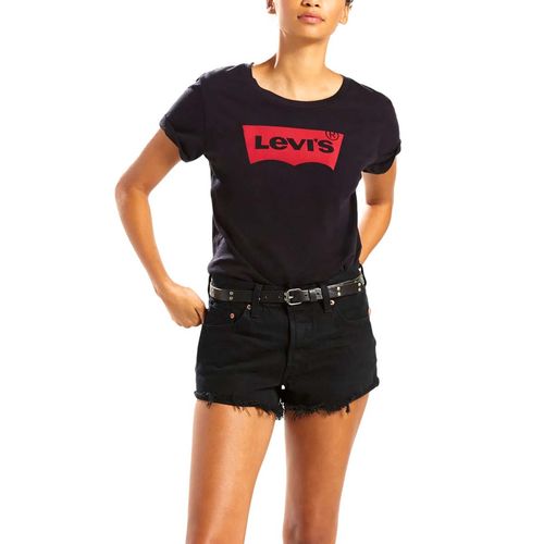 Playera Casual Para Dama Levis Negro 17369-0466