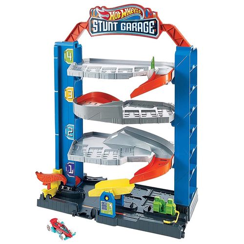 Pista de juguete Hot Wheels garage extremo gnl70