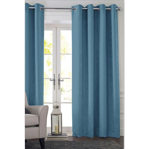 Cortina black out 2.80 x 2.20  Condecora azul gold