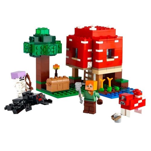 Set Lego Minecraft La Casa Champiñón 21179