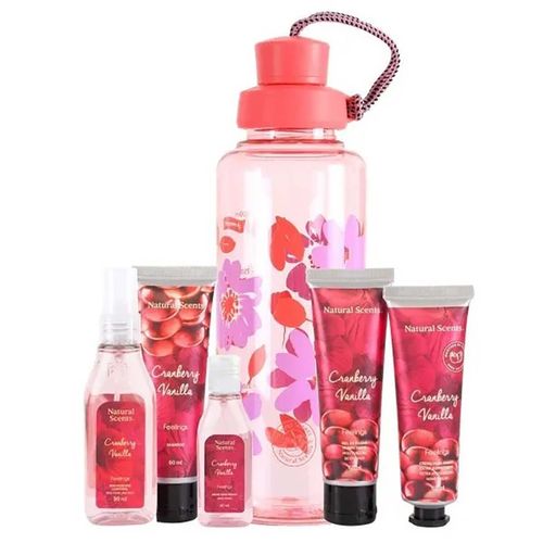 Kit de fragancia Natural Scents termo litro cranberry vainilla 72809