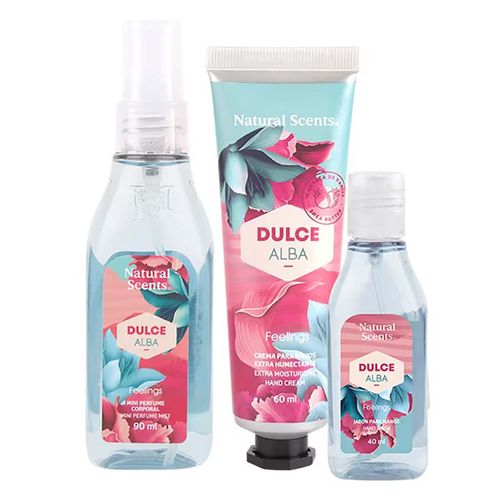 Estuche Natural Scents bote chico dulce alba 72804