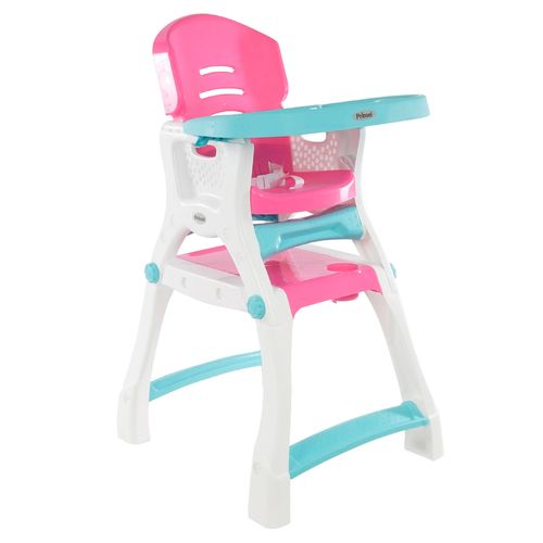 Silla Alta Para Niña Prinsel Caddy Rosa 1005