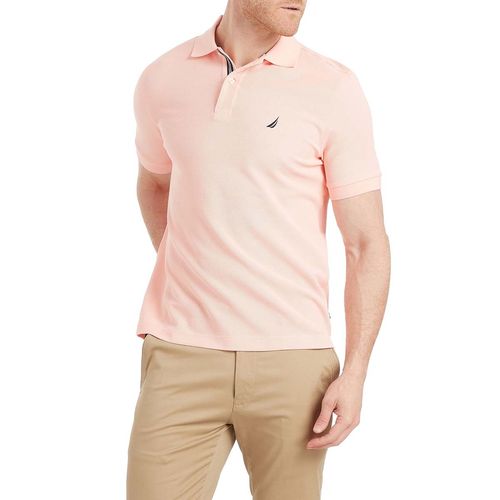 Playera Tipo Polo Para Caballero Nautica Rosa k81000-8cz