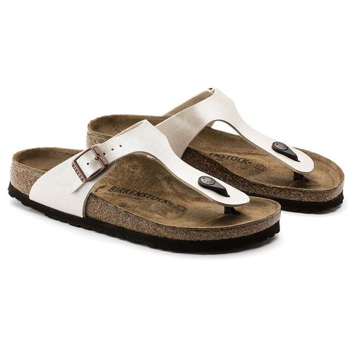 Sandalia casual Birkenstock hueso para dama 943871