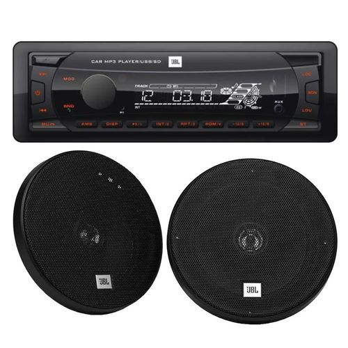 Paquete De Bocinas y Autoestéreo Jbl 6.5P Negro CELEBRITY PK621