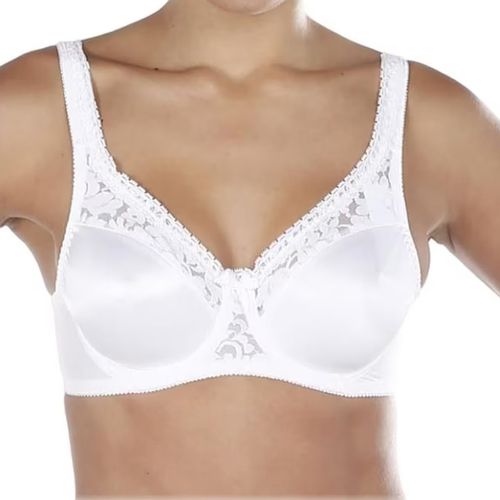 Brassier Con Varilla Para Dama Warners Blanco 2544