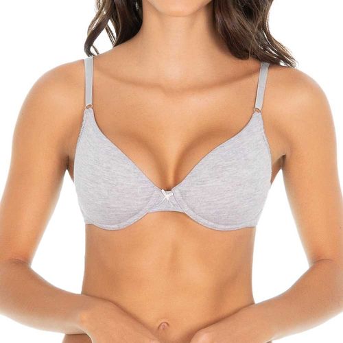 Brassiere Con Varilla Para Dama Tops And Bottoms Gris Claro 29095