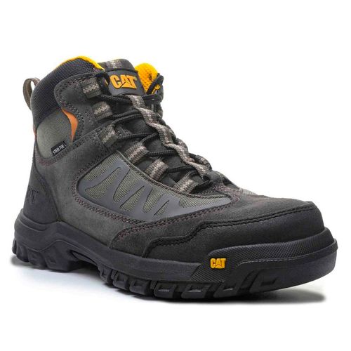 Bota Industrial Para Caballero Caterpillar Gris - Amarillo P724847M4M