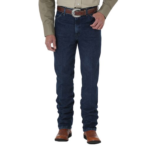 Pantalón de mezclilla Wrangler azul para caballero 0936DSD