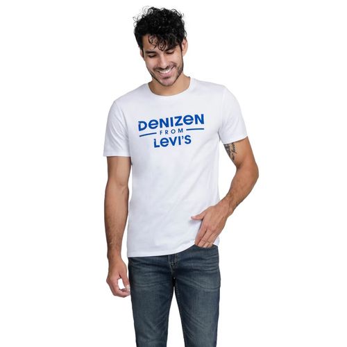 Playera Manga Corta Para Caballero Denizen Blanco 843190089