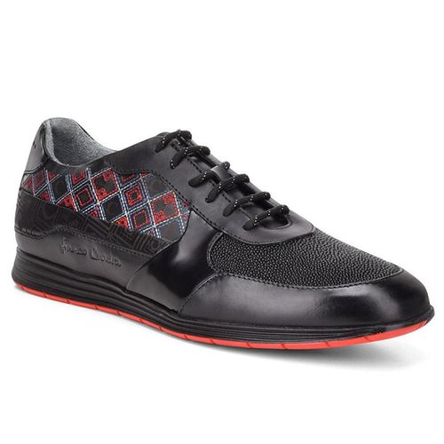 Tenis Urbano Para Caballero Franco Cuadra Negro 71KMTTS