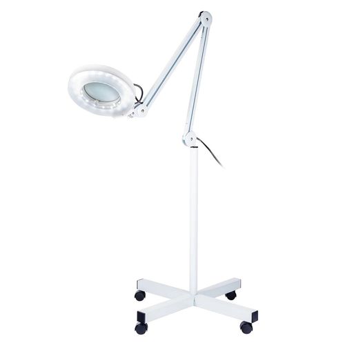 Lupa con lámpara Letmex blanco bm3150