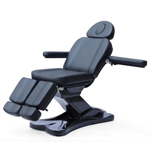 Camilla eléctrica Letmex 2 motores negro 8835b-n