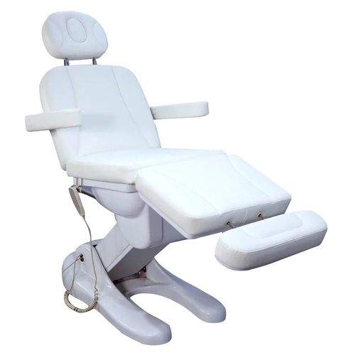 Camilla eléctrica multifuncional Letmex 4 motores blanco 8826