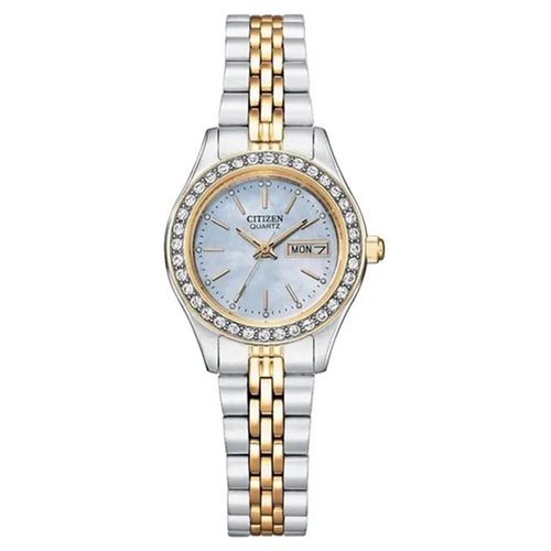 Reloj Casual Para Dama Citizen Plata-Dorado C061491