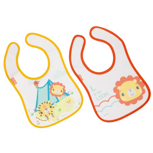 Set De Babero Para Bebé Sybel Blanco TBABFP2105