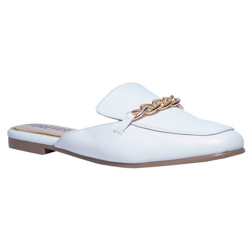Mocasín Casual Para Dama Forever 21 Blanco F21S22105046