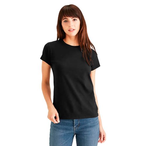 Playera Casual Para Dama Dockers Negro A0243-0001