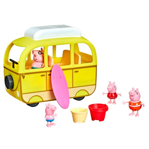 Juguete Peppa Pig Camper A La Playa Con Peppa F3632