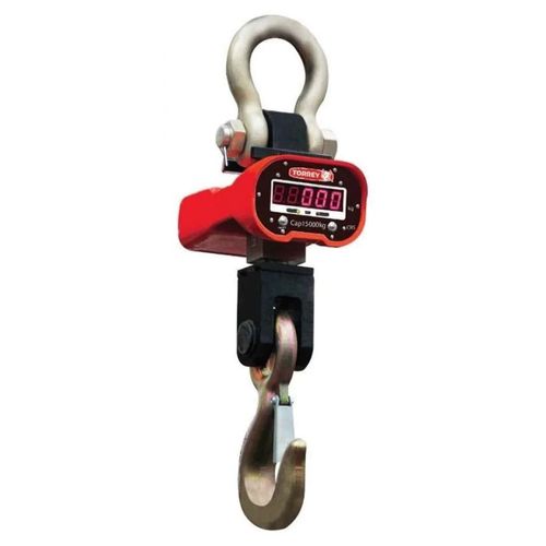 Báscula colgante Torrey 5000kg rojo crs5000