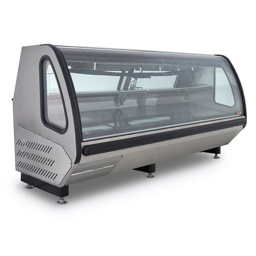 Vitrina exhibidora Torrey autocontenida 27 pies acero inoxidable vca200ai