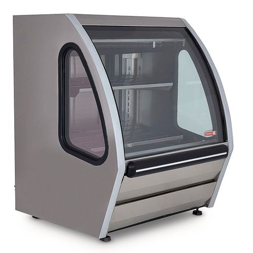 Vitrina exhibidora Torrey 92cm acero inoxidable drd3ai