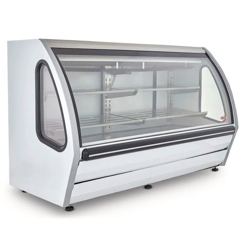 Vitrina exhibidora Torrey 182cm blanco drd6