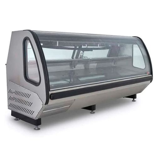 Vitrina autocontenida Torrey 2.5 metros acero inoxidable vca250ai