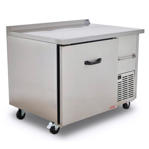 Mesa fría Torrey 1 puerta acero inoxidable ubt01