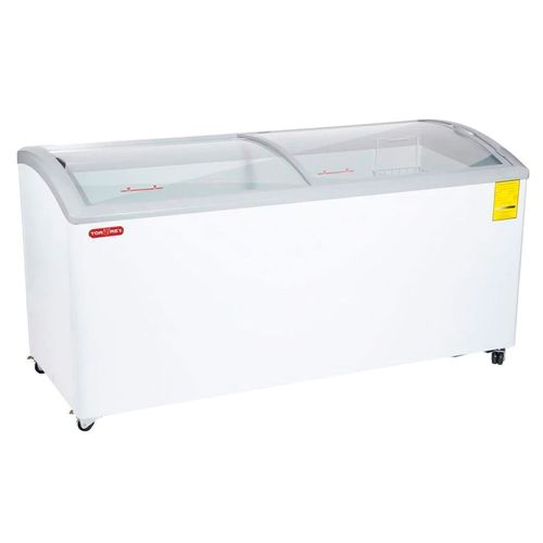 Congelador horizontal Torrey tapa cristal curvo blanco chc180c