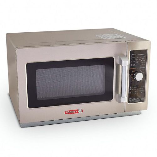 Horno de microondas Torrey con perilla acero inoxidable mit1.2d
