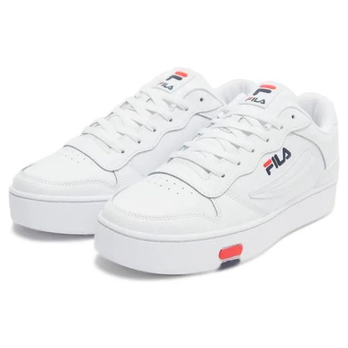 Tenis casual Fila blanco para caballero 1CM01655-125