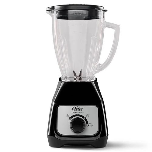 Licuadora Oster con vaso de vidrio negro blstkag-brd-013