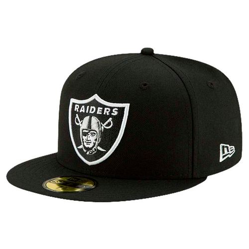 Gorra Para Caballero New Era Negro Raiders 59Fifty Negro 70339423