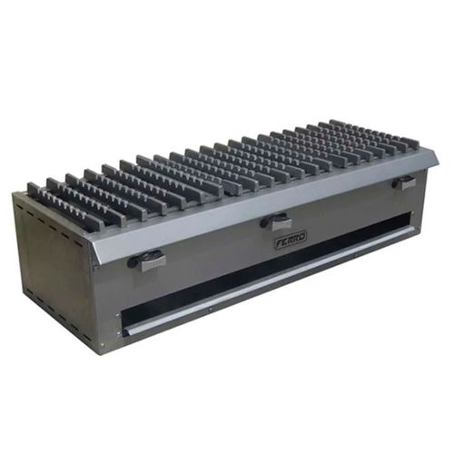 Parrilla acero inoxidable gas lp Ferro 3 quemadores 16541005