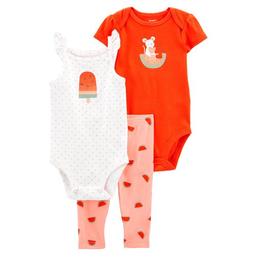 Conjunto Niña Carters Rojo 1O862510