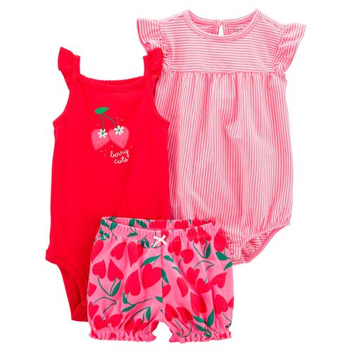 Conjunto Niña Carters Rojo 1O863210