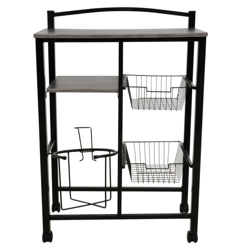 Mueble de cocina La Tapatía frutero negro costa rica